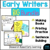 Kindergarten Writing Printing Practice Sentence Building B