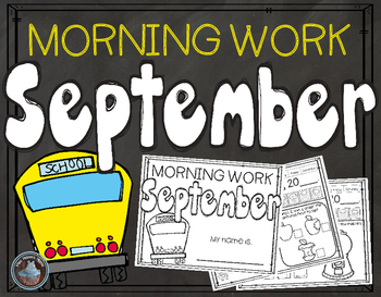 Preview of Kindergarten Morning Work {September}