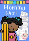 Kindergarten Morning Work (Set 1)