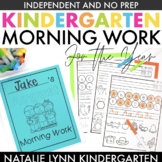 Kindergarten Morning Work for the Year Bundle