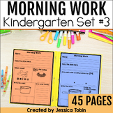 Kindergarten Morning Work - Math, Grammar, and Reading Rev