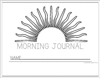 Preview of Kindergarten Morning Worksheets with Sight Words and Alphabet