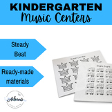 Kindergarten Music Centers/ Stations - Steady Beat