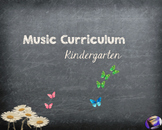 Kindergarten Music Semester Curriculum 18 Lessons!