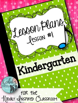 Preview of Elementary Music Lesson Plan: Kindergarten Music Lesson Plan {Day 1}