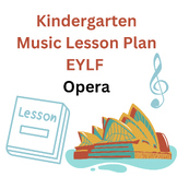 Kindergarten Music Lesson Plan EYLF Introduction to Opera
