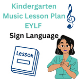Kindergarten Music Lesson Plan EYLF Singing with Sign Language