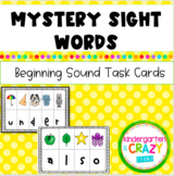 Mystery Sight Words with Beginning Sounds