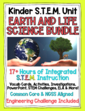 Kindergarten NGSS Life + Earth Science STEM Curriculum + E