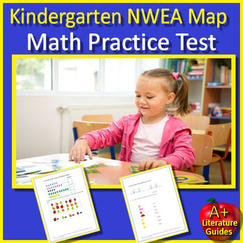 Preview of Kindergarten NWEA Map Math Practice Test - Primary Test Prep RIT Bands 161 - 170