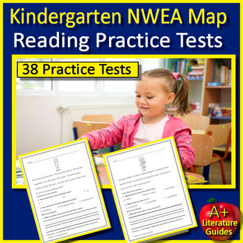 Preview of Kindergarten NWEA Map Reading Practice Tests (38) - Literature and Informational