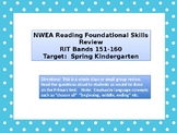 Kindergarten NWEA Primary Reading Foundational Skills