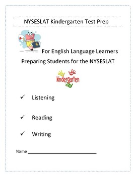 Preview of Kindergarten NYSESLAT Test Prep
