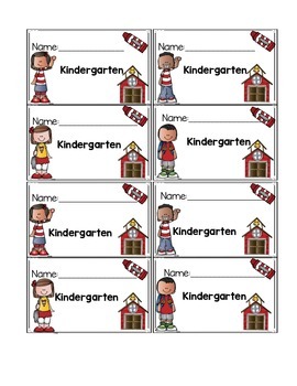Kindergarten Name s By Kindergarten Maestra Tpt