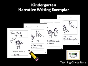 Preview of Kindergarten Personal Narrative Writing Exemplar (Lucy Calkins Inspired)