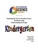 Kindergarten NGSS Understanding by Design Unit Planning
