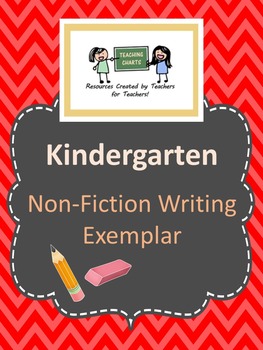 Preview of Kindergarten Non-Fiction Writing Exemplar
