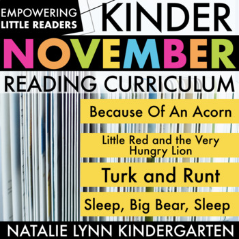 Preview of Kindergarten November Read Aloud Lessons | Empowering Little Readers