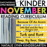 Kindergarten November Read Aloud Lessons | Empowering Litt