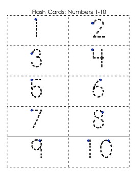 Kindergarten Number Recognition with Ten Frame by Dina Deragisch