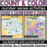 Kindergarten Number Sense Activities Worksheets Bundle for