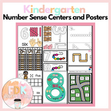 Kindergarten Number Sense Centers and Posters