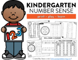 Kindergarten Number Sense Games | Print & Play