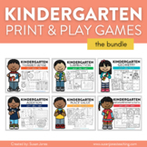 Kindergarten Math Games - Print & Play (BUNDLE)