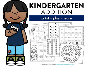 kindergarten addition games