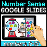Kindergarten Number Sense Google Slides