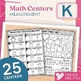 Kindergarten Measurement and Data Math Centers