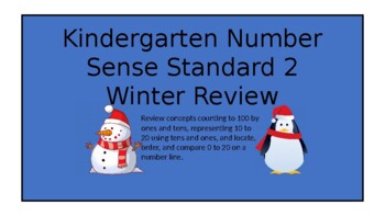 Preview of Kindergarten Number Sense Review 0 to 20 B.E.S.T. MA.K.NSO.2