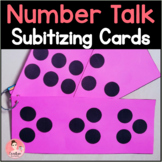 Kindergarten Number Talk: Subitizing with dot patterns, ta