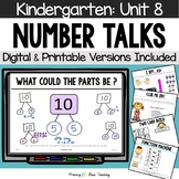 Kindergarten Number Talks Unit 8 for Building Number Sense