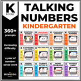 Kindergarten Number Talks: 360+ Digital Task Cards for Num
