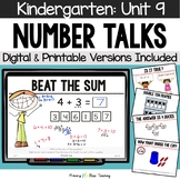 Kindergarten Number Talks Unit 9 for Building Number Sense