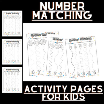 Preview of Kindergarten Numbers 1-10 | Pre-K Tracing Worksheets