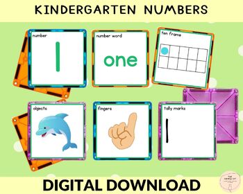 Preview of Kindergarten Numbers Activity, Printable Number Game, Addition, Subtraction, Com
