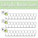 Kindergarten Numeracy Activity - Caterpillar Number Lines!