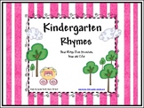 Kindergarten Nursery Rhymes