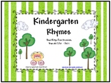 Kindergarten Nursery Rhymes - Set 2