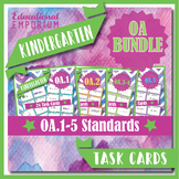 Kindergarten OA Task Cards ⭐ Operations & Algebraic Thinki