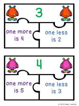 One More And One Less Lessons Blendspace