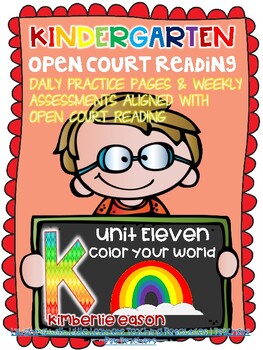 Preview of Kindergarten Open Court Skills Practice - Unit 11