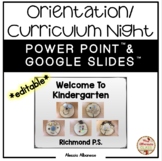 Kindergarten Orientation/Curriculum Night/Open House/Meet 