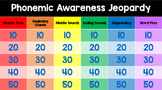 Phonemic Awareness Jeopardy! Review Game
