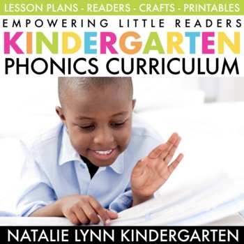 Preview of Kindergarten Phonics Curriculum | 180 Lessons | Empowering Little Readers