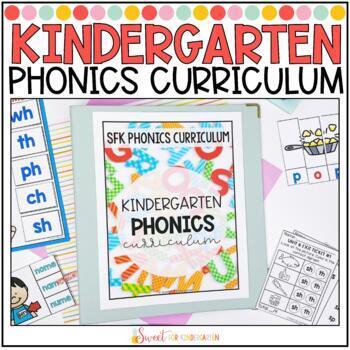 Preview of Kindergarten Phonics Curriculum Bundle | Lessons and Activities for the Year