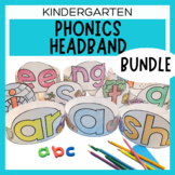 Kindergarten Phonics Hats | Alphabet Crowns | Headbands Bu