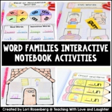 Kindergarten Phonics Interactive Notebook Activities...Wor
